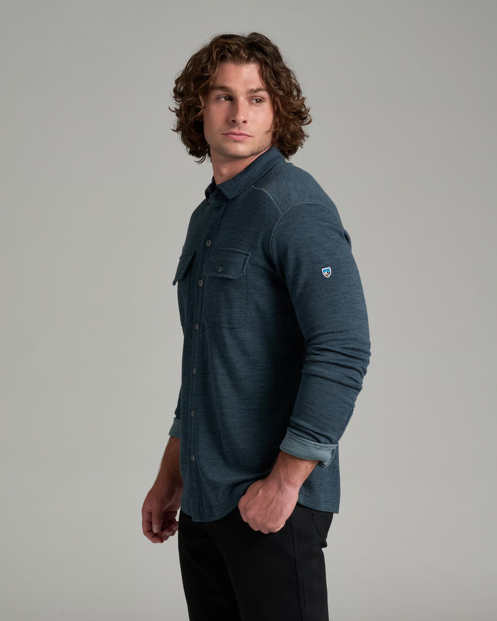 Invigoratr™ Merino Button Down