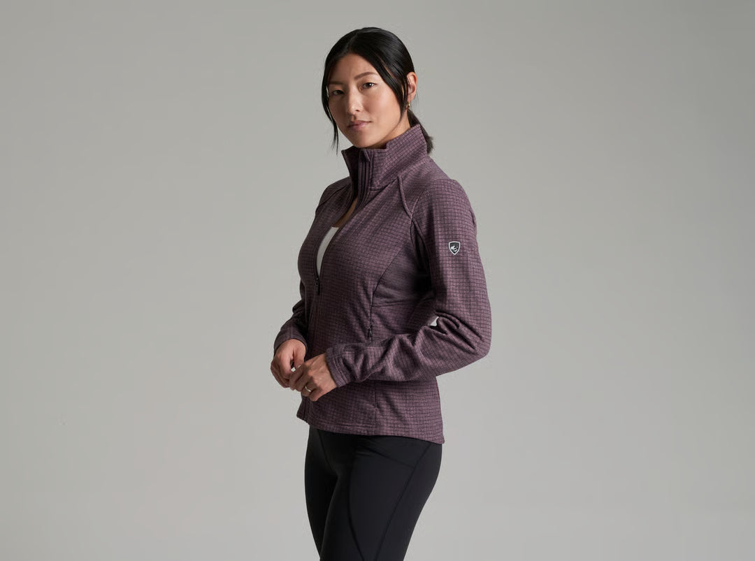 Reactiv™ Grid Full Zip