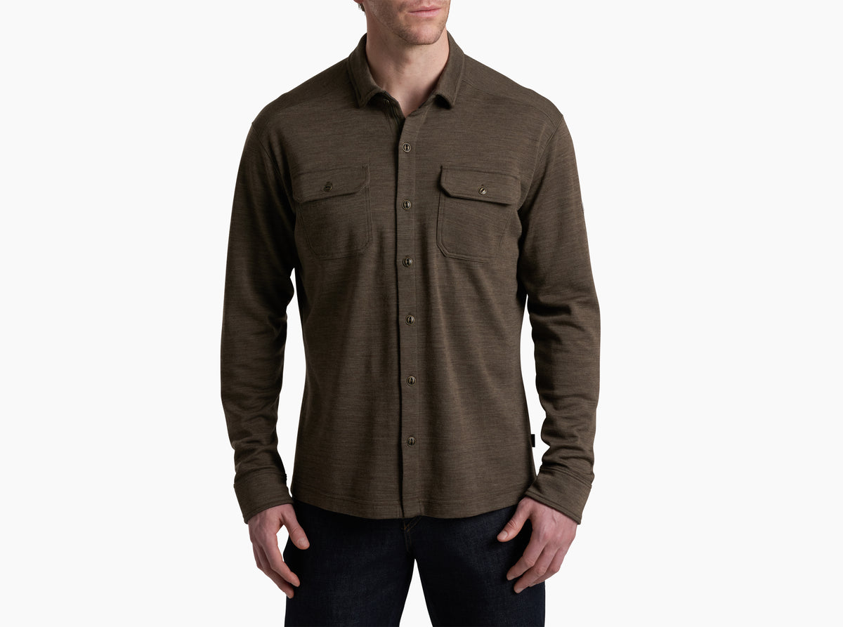 Invigoratr™ Merino Button Down