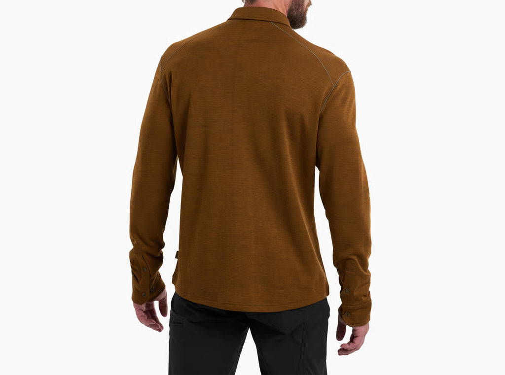 Invigoratr™ Merino Button Down